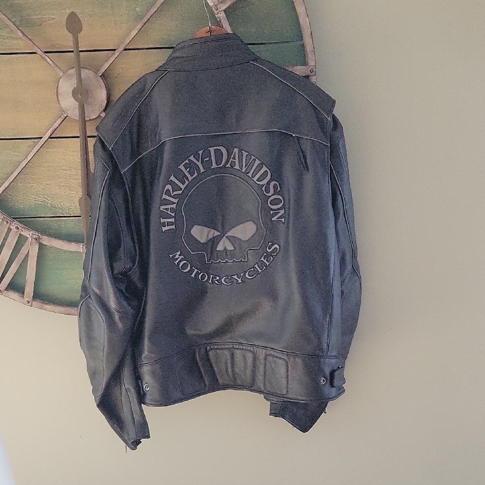 Harley-Davidson Willie G. Cow Hide Leather Jacket